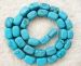 e Blue Turquoise cuboid Nuggets 12x08mm AAA