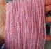 high quality 100% natural mul-ti beryl pink Morganite round faceted about 2mm AAA++