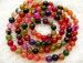 multi-coloured Dragonvein Agate round 04mm AA R