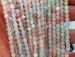 T multi-coloured candy Malaysian jade round 04mm AAA imitation of mul-ti beryl