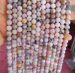 100% natural genuine pink opal round 8mm AAA