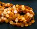 yellow orange shell coin beads 15mm AAA