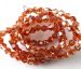 orange mystic Crystal bicone faceted 04mm AAA