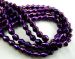 l purple Hematite bicone 6mm AAA