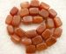 Red Aventurine cube nuggets 15x10 AAA orange