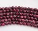 Red spots Jasper round faceted 10mm AAA