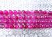 P Pink Agate round faceted 12mm AAA