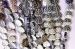 silver Plated Hematite puffy leaves heart 08mm AAA