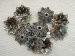 Tibetan Silver flower cap 16mm