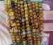 clearance-yellow orange agate round 06mm AAA