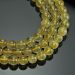 100% natural yellow golden Rutilated Quartz round 6mm-6.5mm AAA